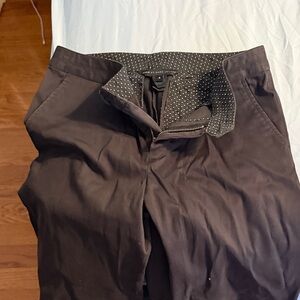 Marc By Marc Jacobs Brown Trousers - Women's Flat Front